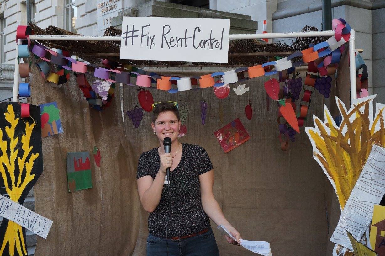 ileana-sukkot-action-2016 Sukkot Housing Action #FixRentControl